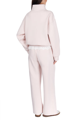 Pale Pink Hooded Jacket Trouser Set - view 5