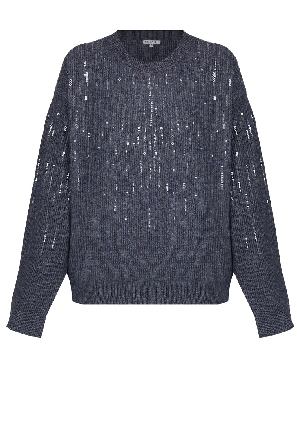 Navy Sfilato jumper - view 1