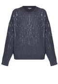 Navy Sfilato jumper - view 1