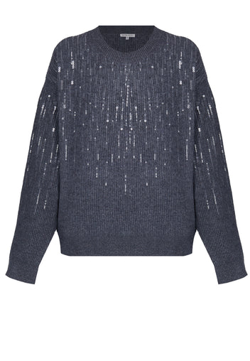 Navy Sfilato jumper - view 1