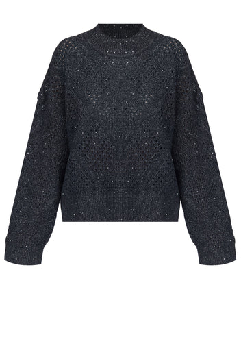 Navy Sfilato jumper - view 1