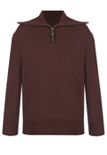 Burgundy Sfilato sweater