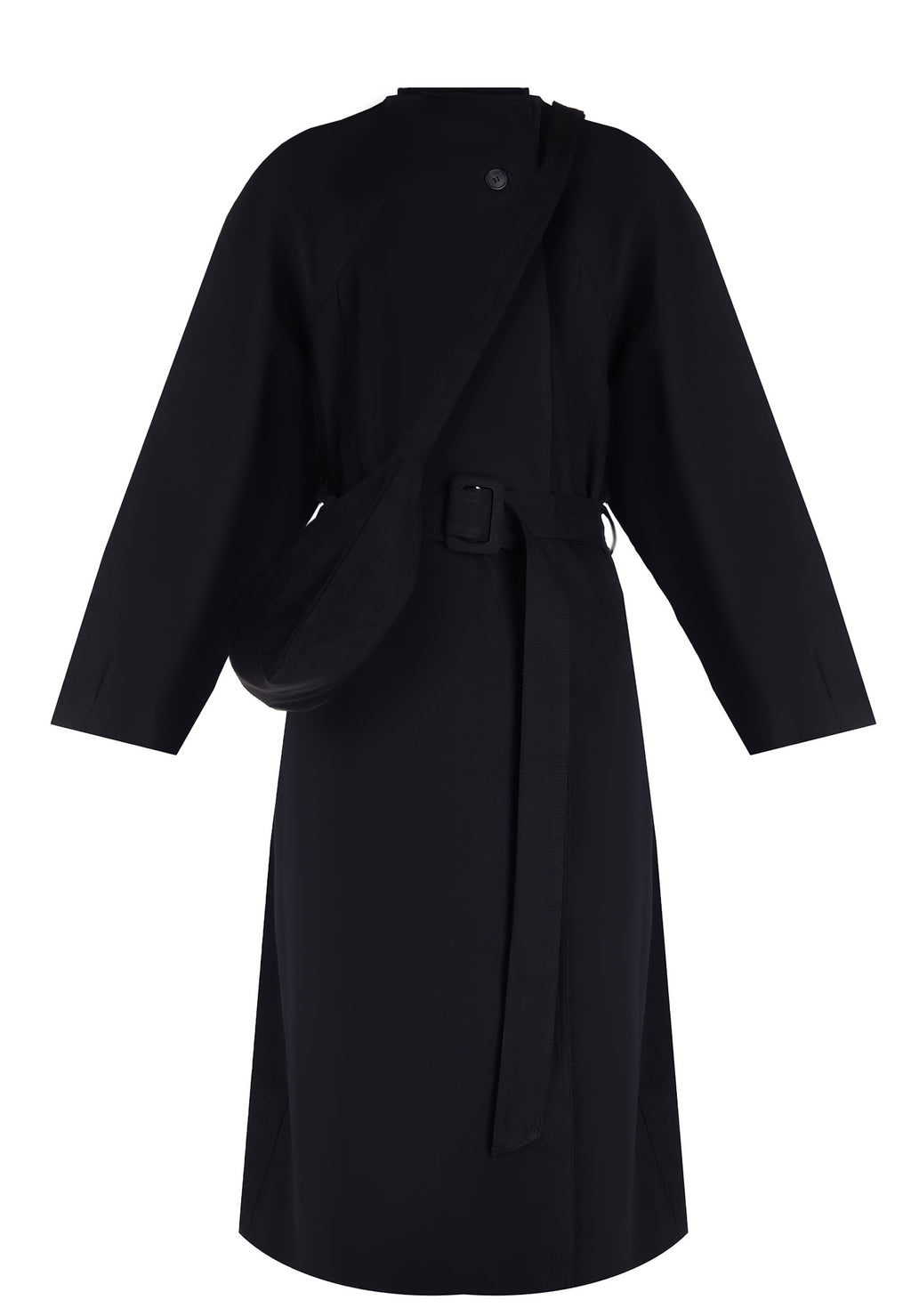 Black Sfilato raincoat - view 1
