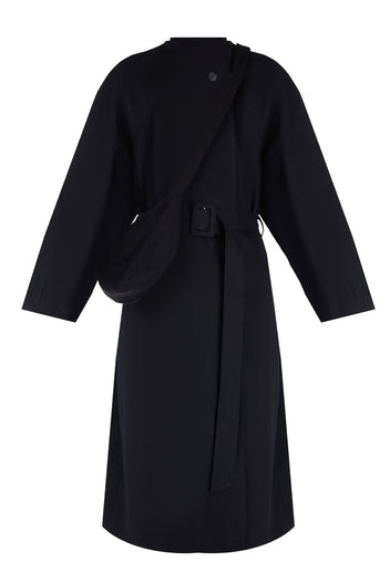 Black Sfilato raincoat - view 1