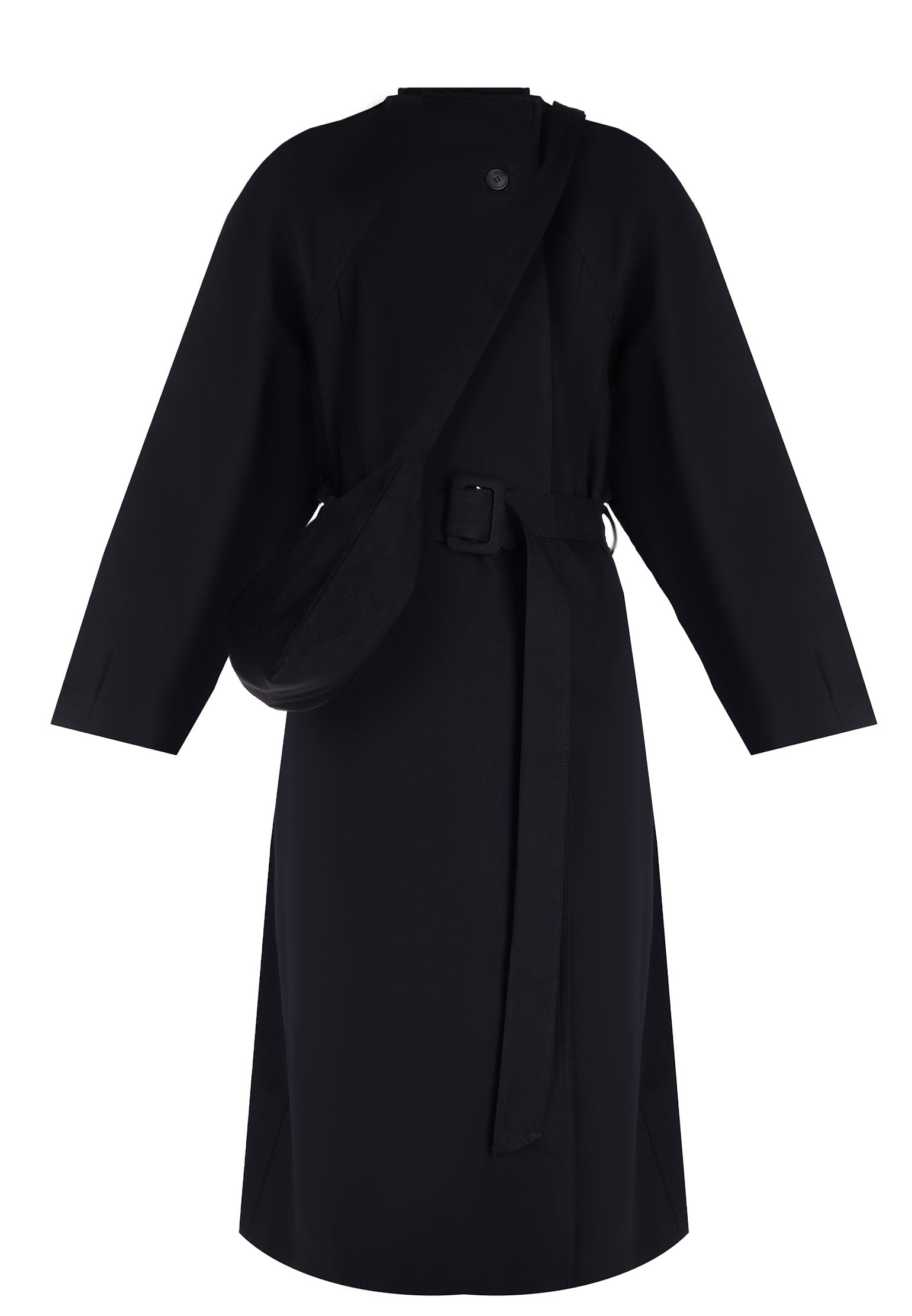 Black Sfilato raincoat - view 1