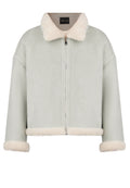 Gray Sfilato sheepskin coat - view 1