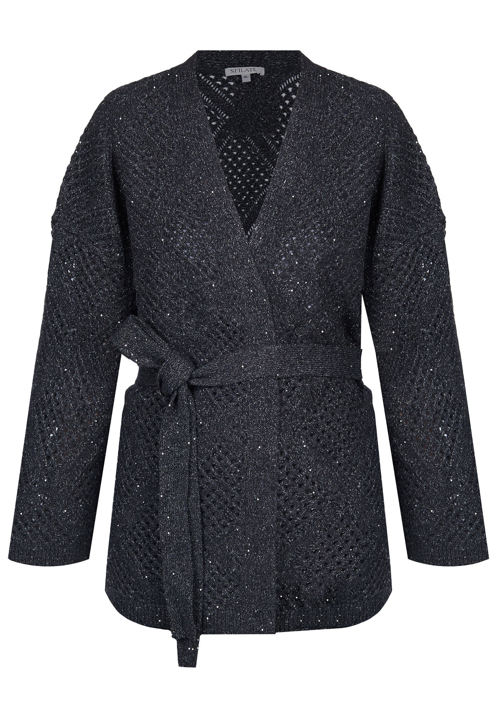 Navy Sfilato cardigan - view 1