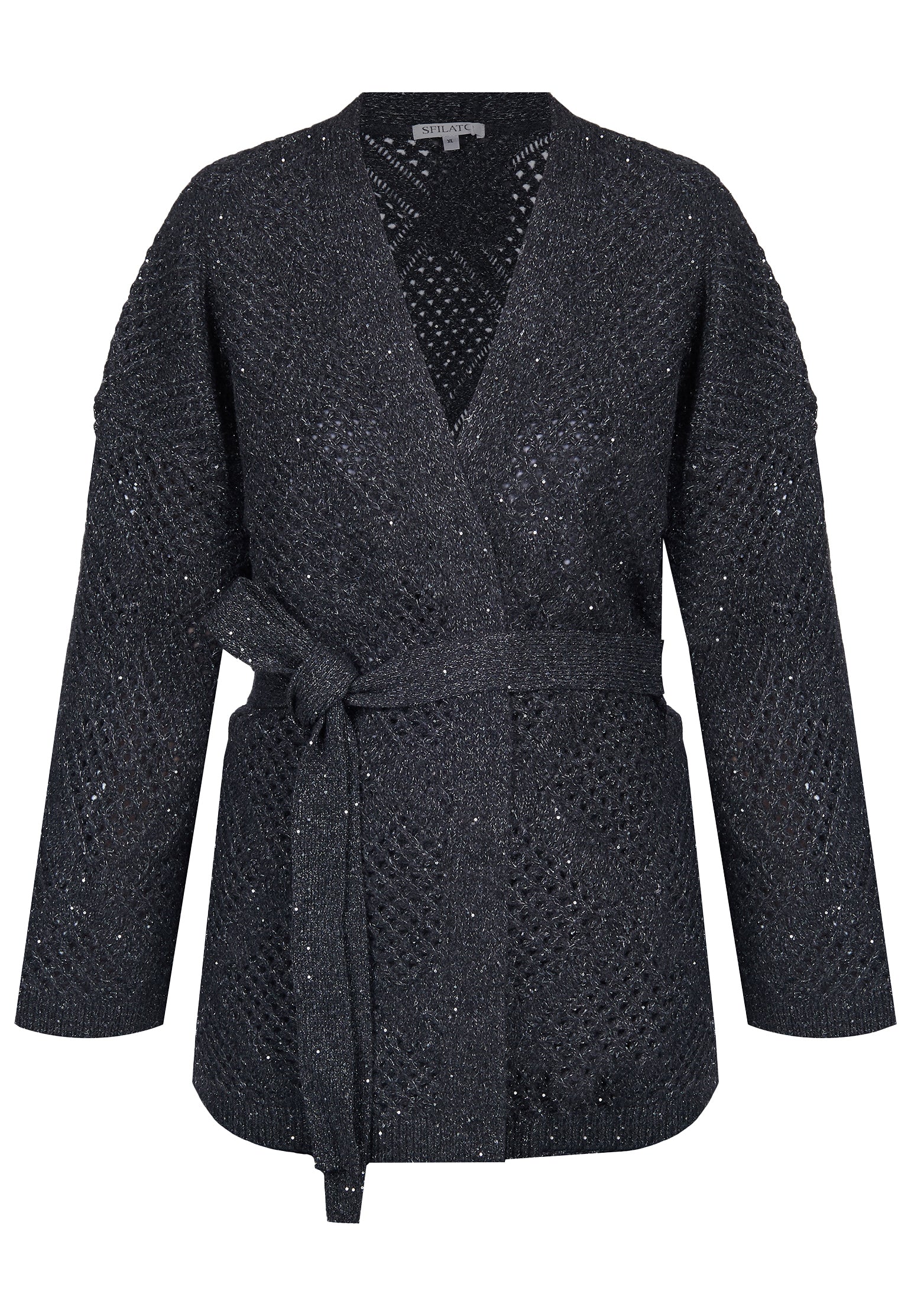 Navy Sfilato cardigan - view 1
