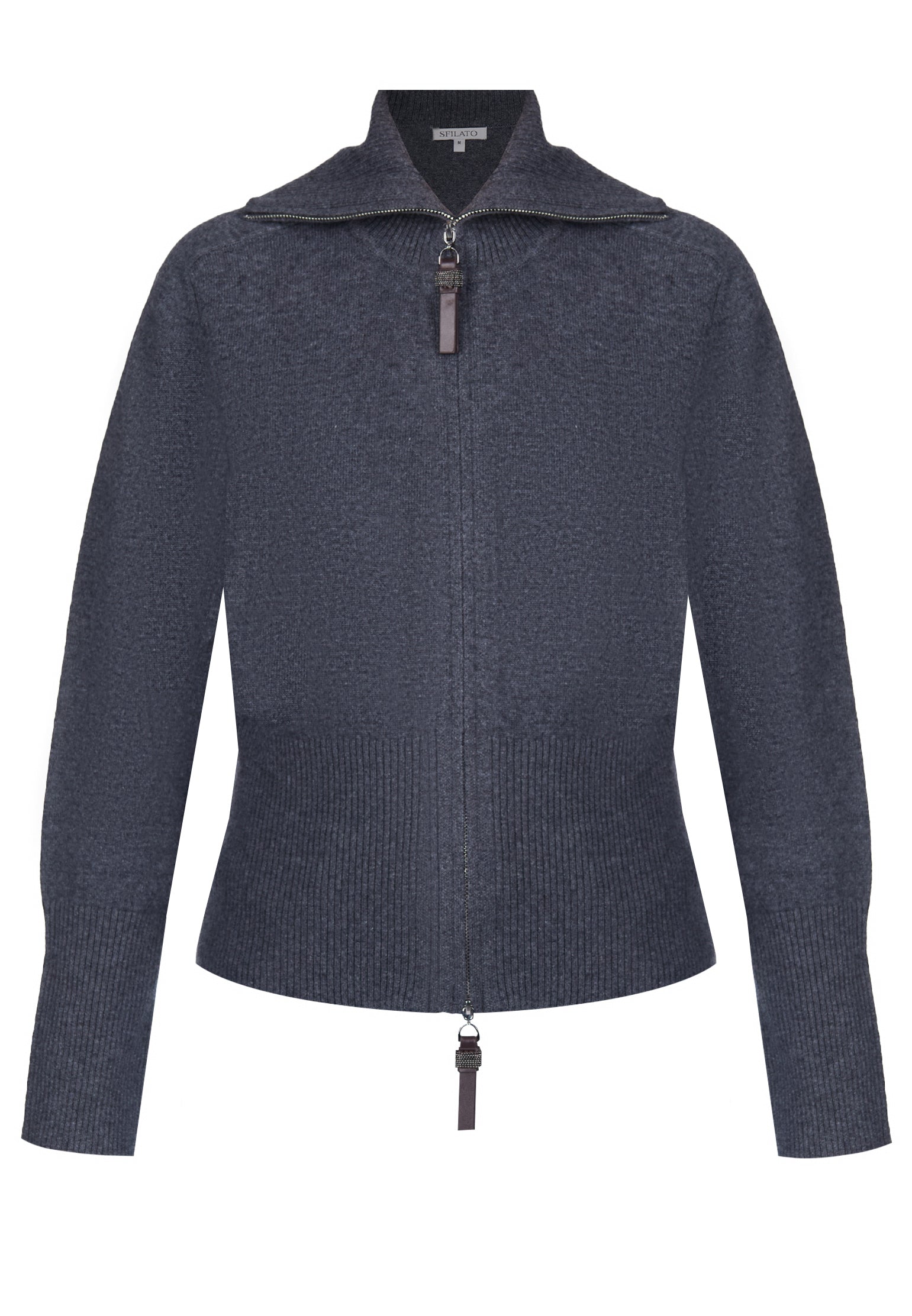 Navy Sfilato cardigan