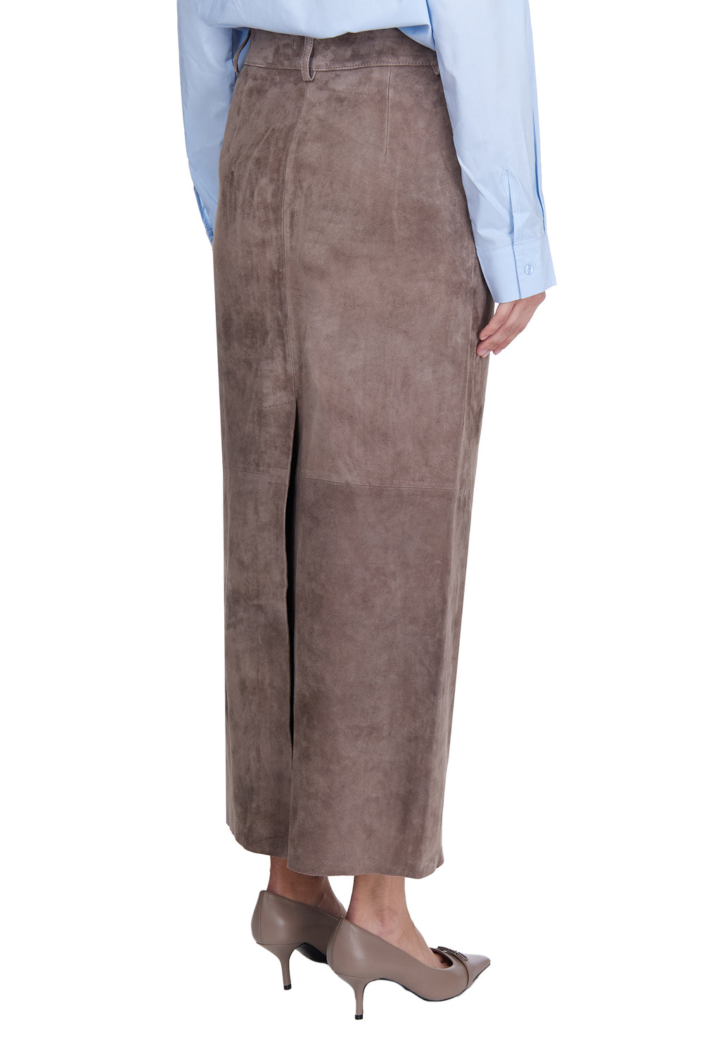 Brown Sfilato skirt - view 4