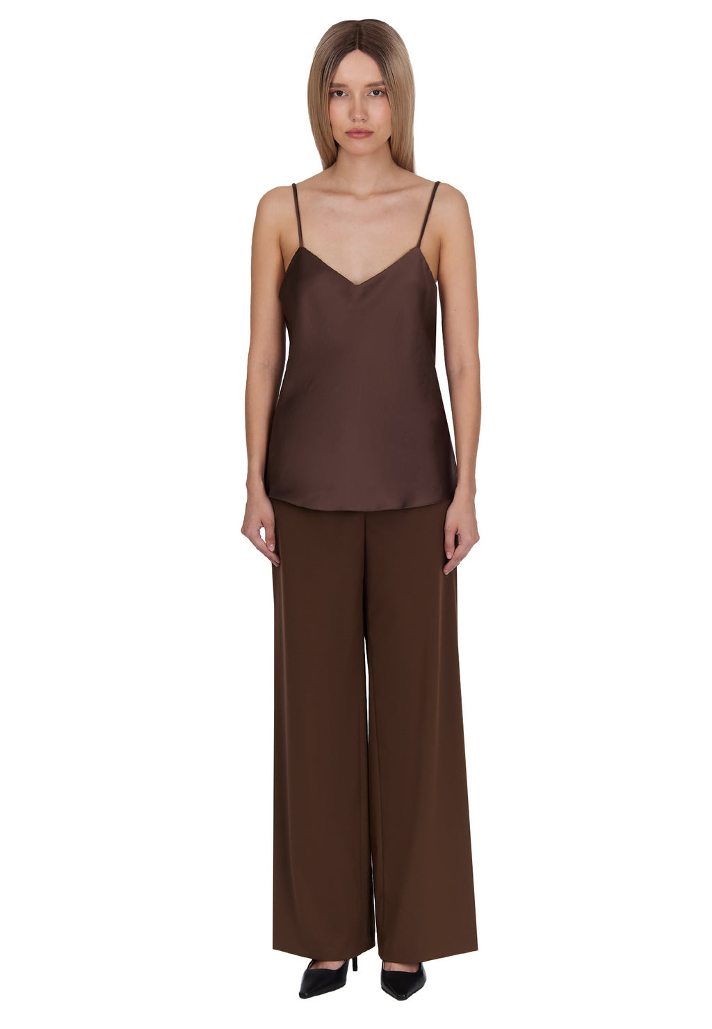 Brown Sfilato trousers - view 4