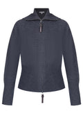 Navy Half-Zip Knit Pullover - view 1