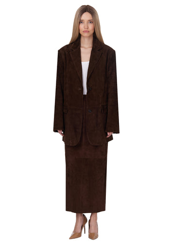 Lacco Blazer — Brown