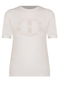 Ivory Logo Short-Sleeve Knit Tee - view 1