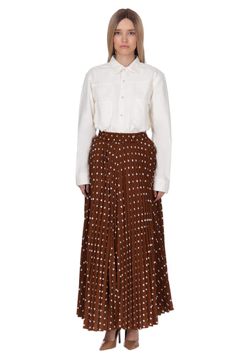 Uri Skirt — Brown
