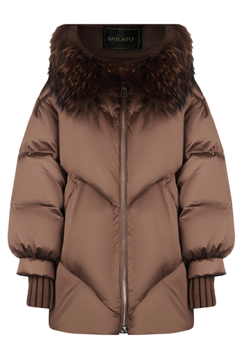 Occimiano Down Jacket — Brown
