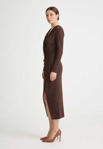 Paciano SMPL Dress — Brown