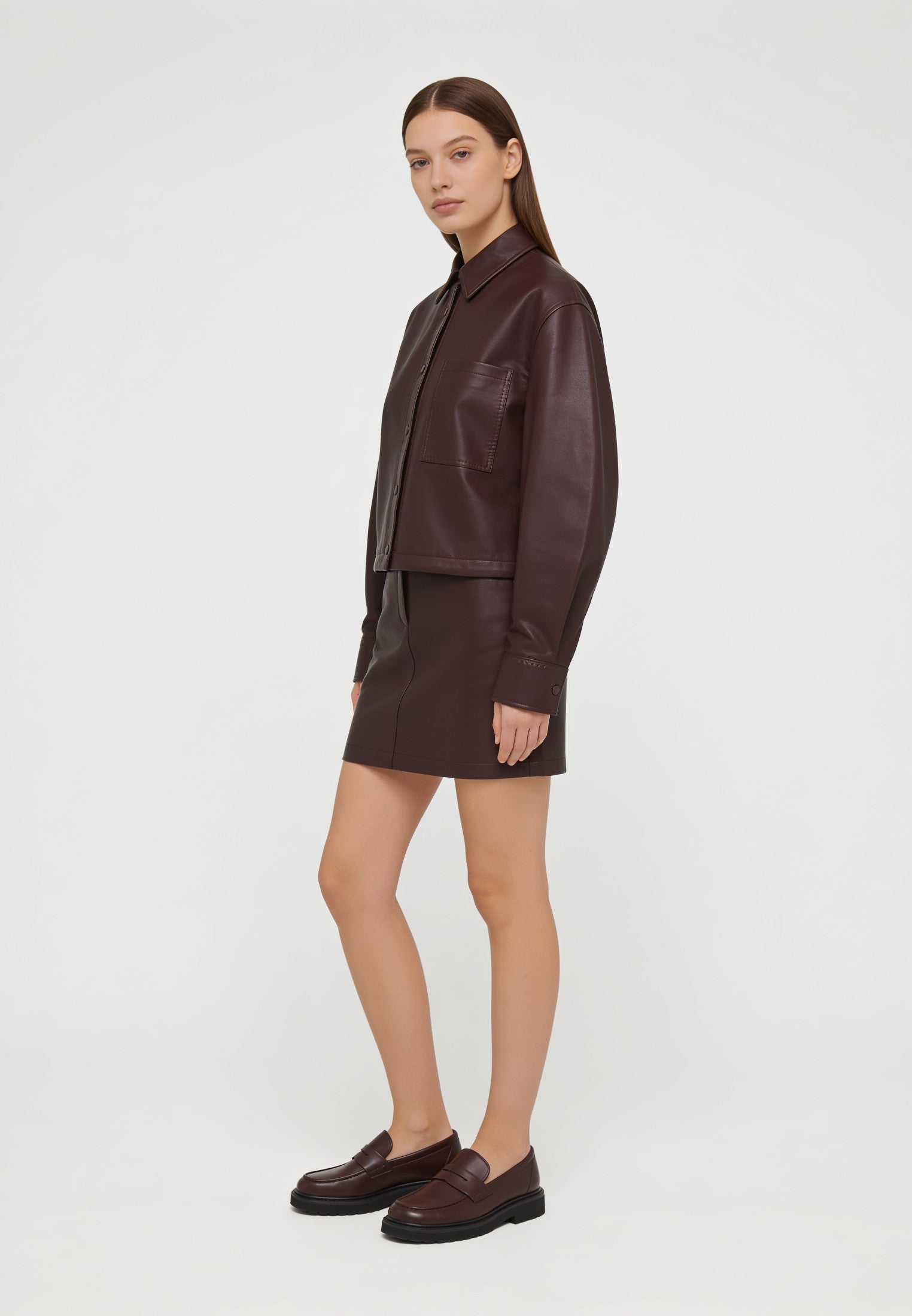 Sfilato Shirt Sfilato126 — Burgundy