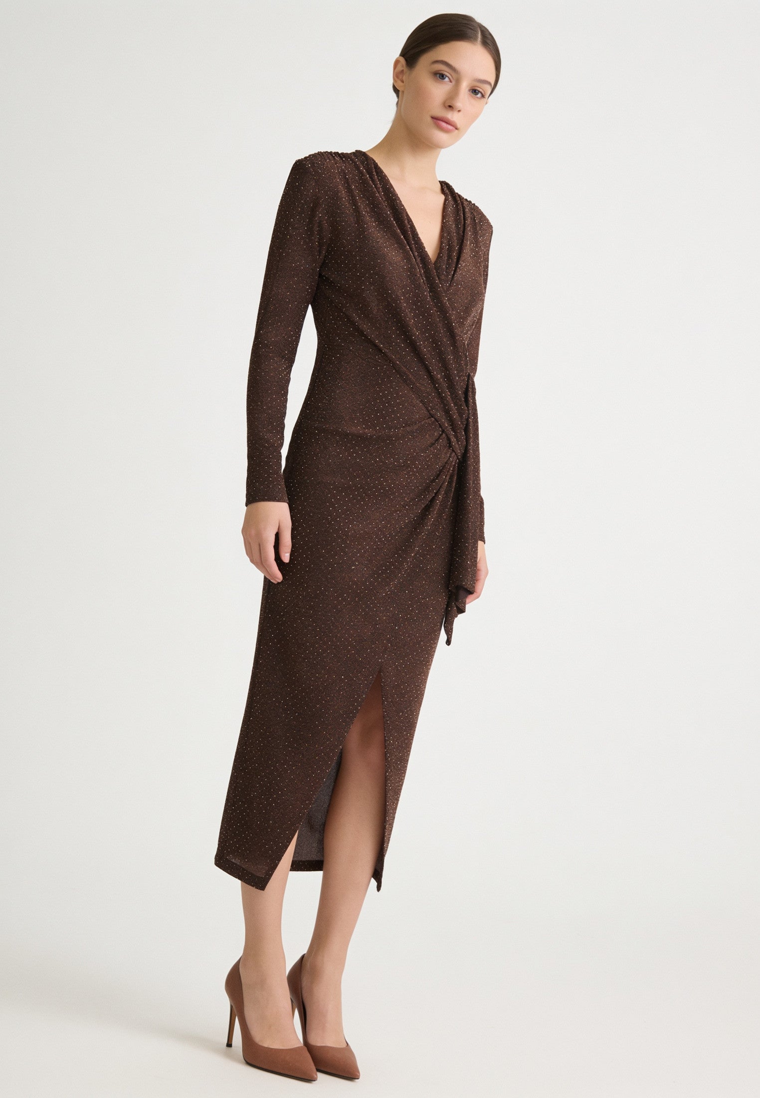 Paciano SMPL Dress — Brown