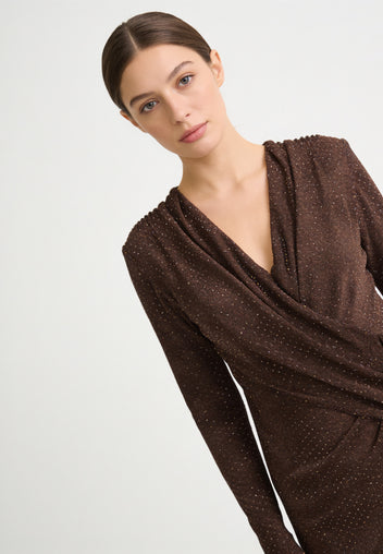 Paciano SMPL Dress — Brown