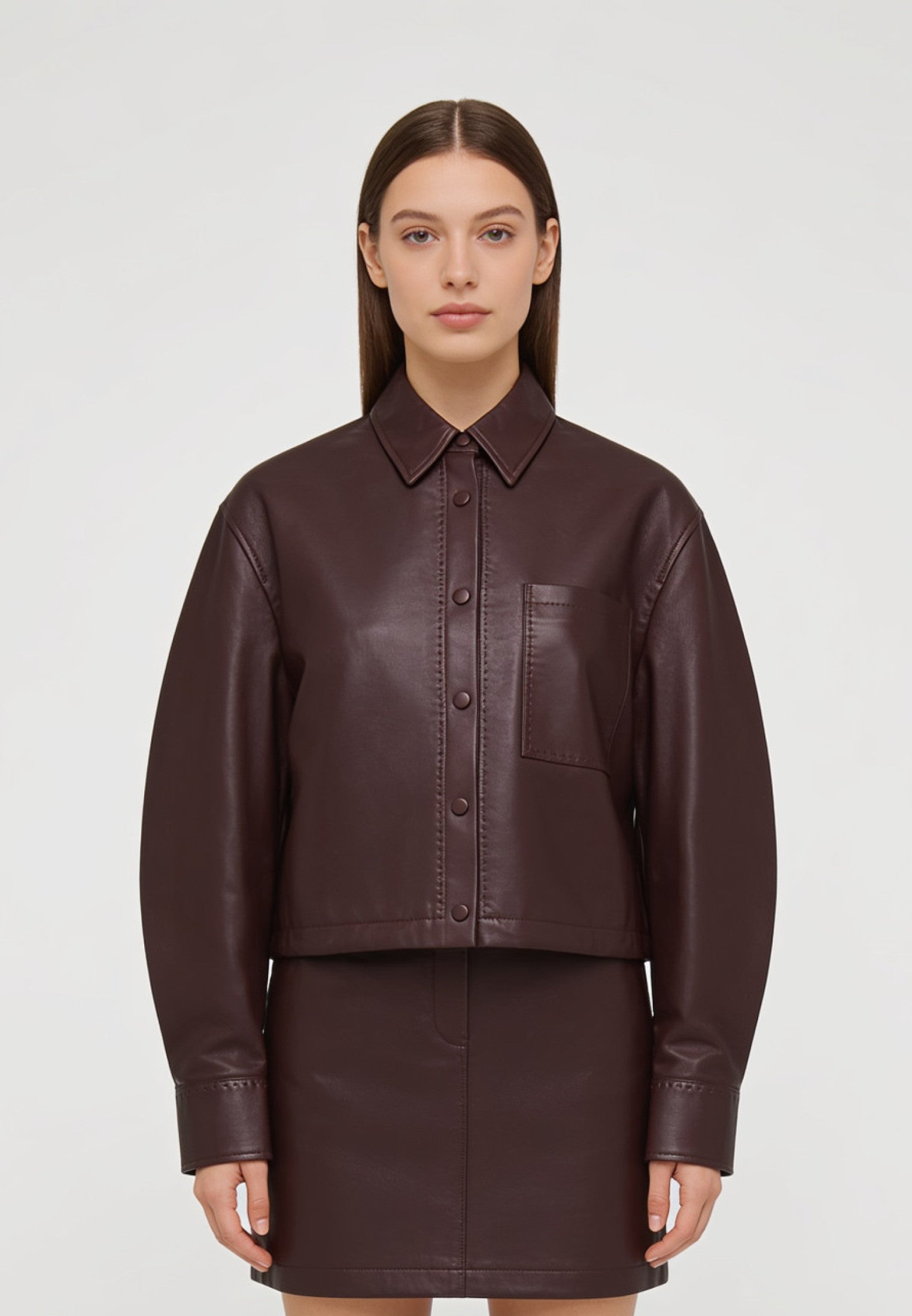 Sfilato Shirt Sfilato126 — Burgundy