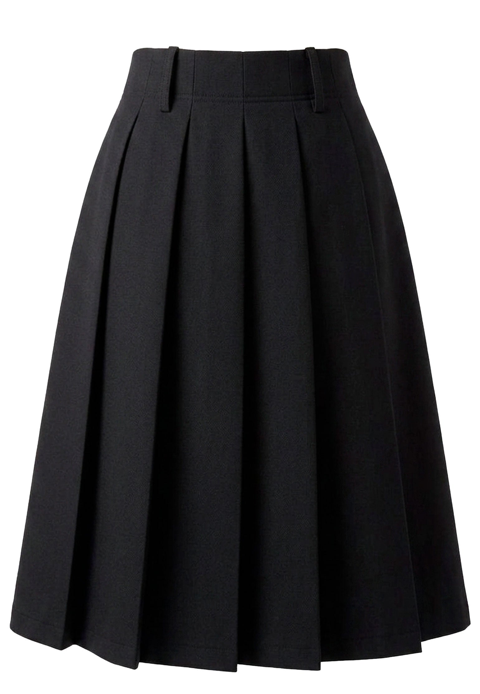 Black Sfilato skirt