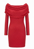 Burgundy Sfilato dress - view 1
