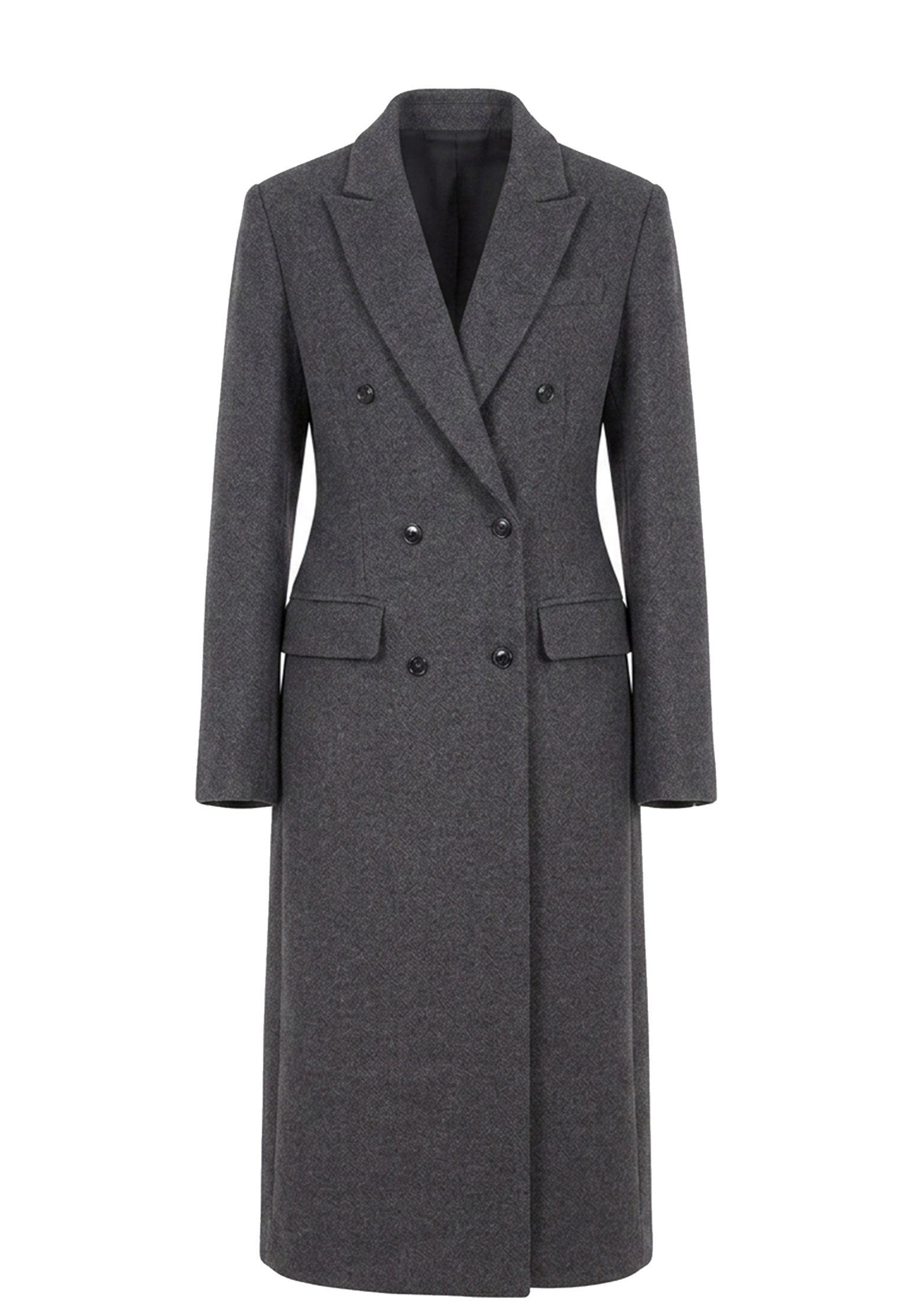 Black Sfilato coat - view 1