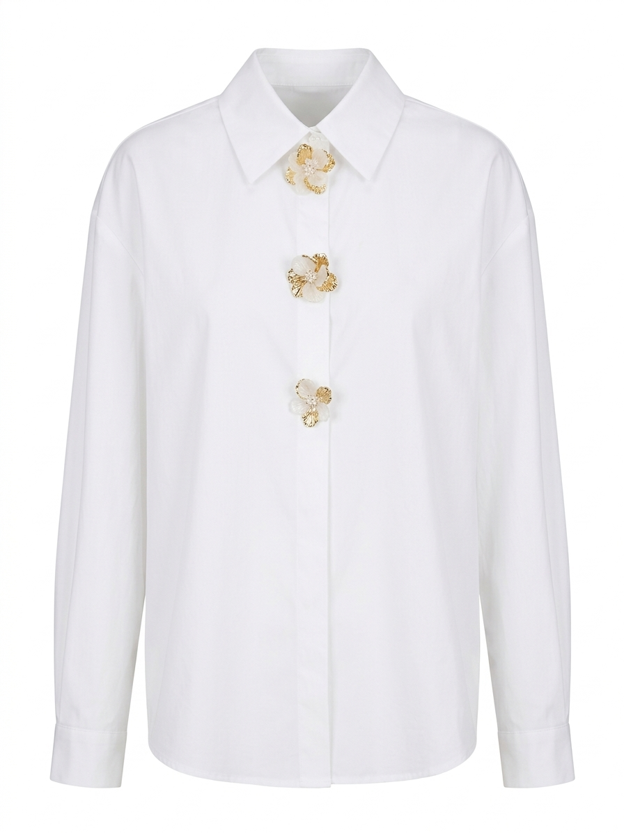 White Sfilato shirt