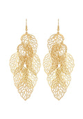 Gold Sfilato earrings - view 1