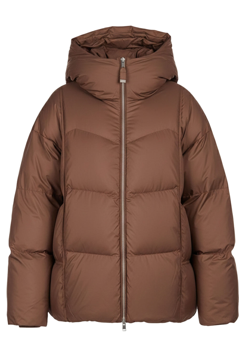 Brown Sfilato puffer jacket - view 1