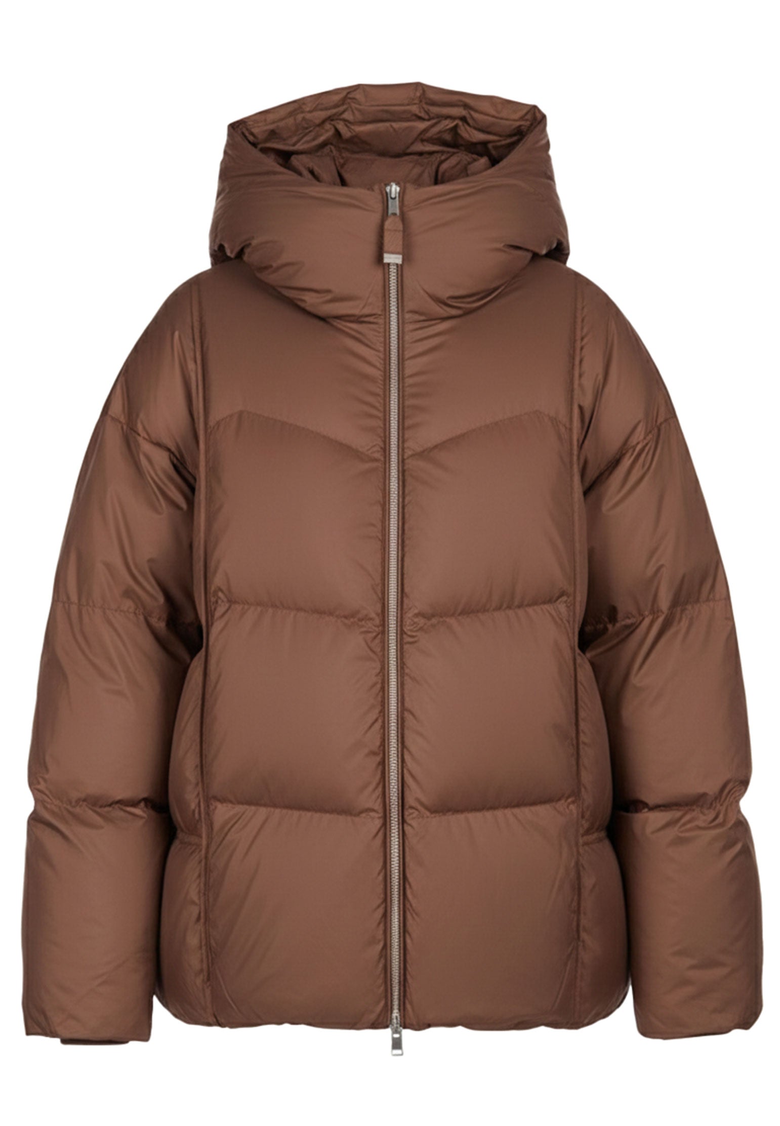 Brown Sfilato puffer jacket - view 1