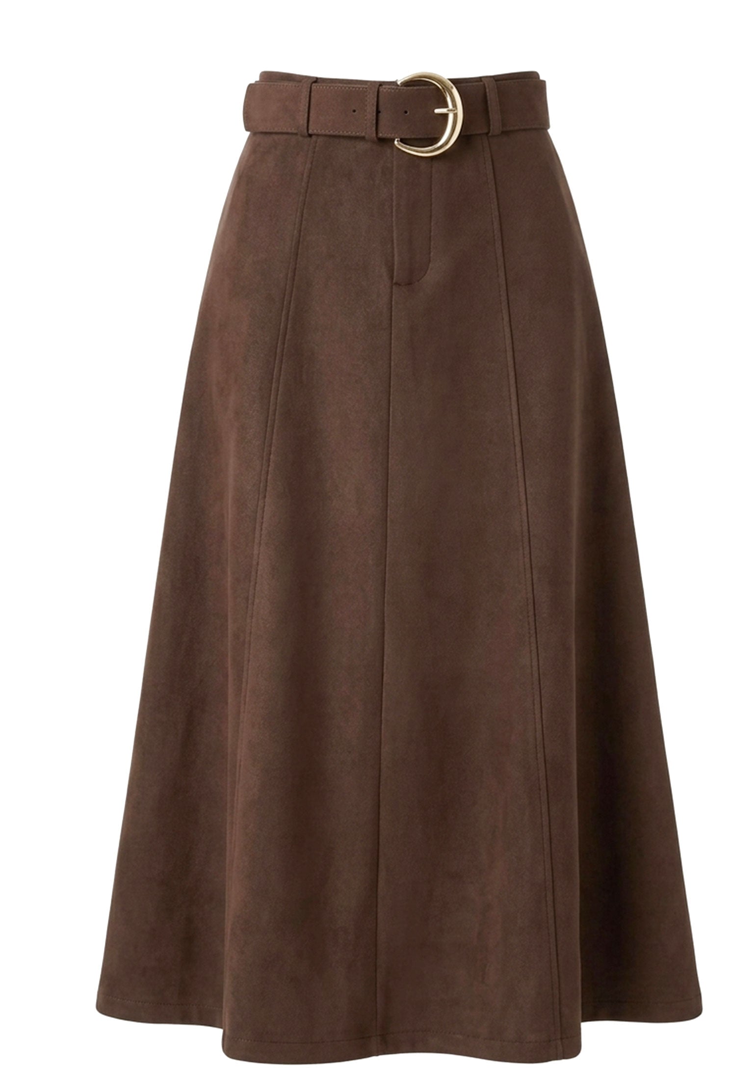 Brown Sfilato skirt