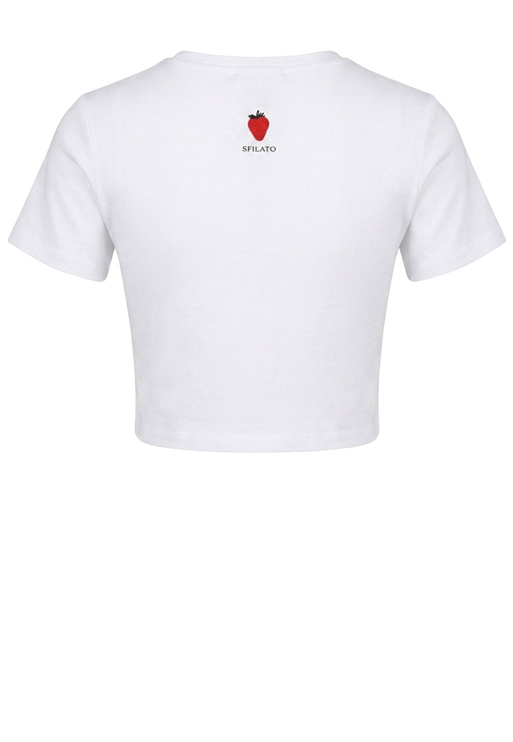 White Sfilato top - view 2