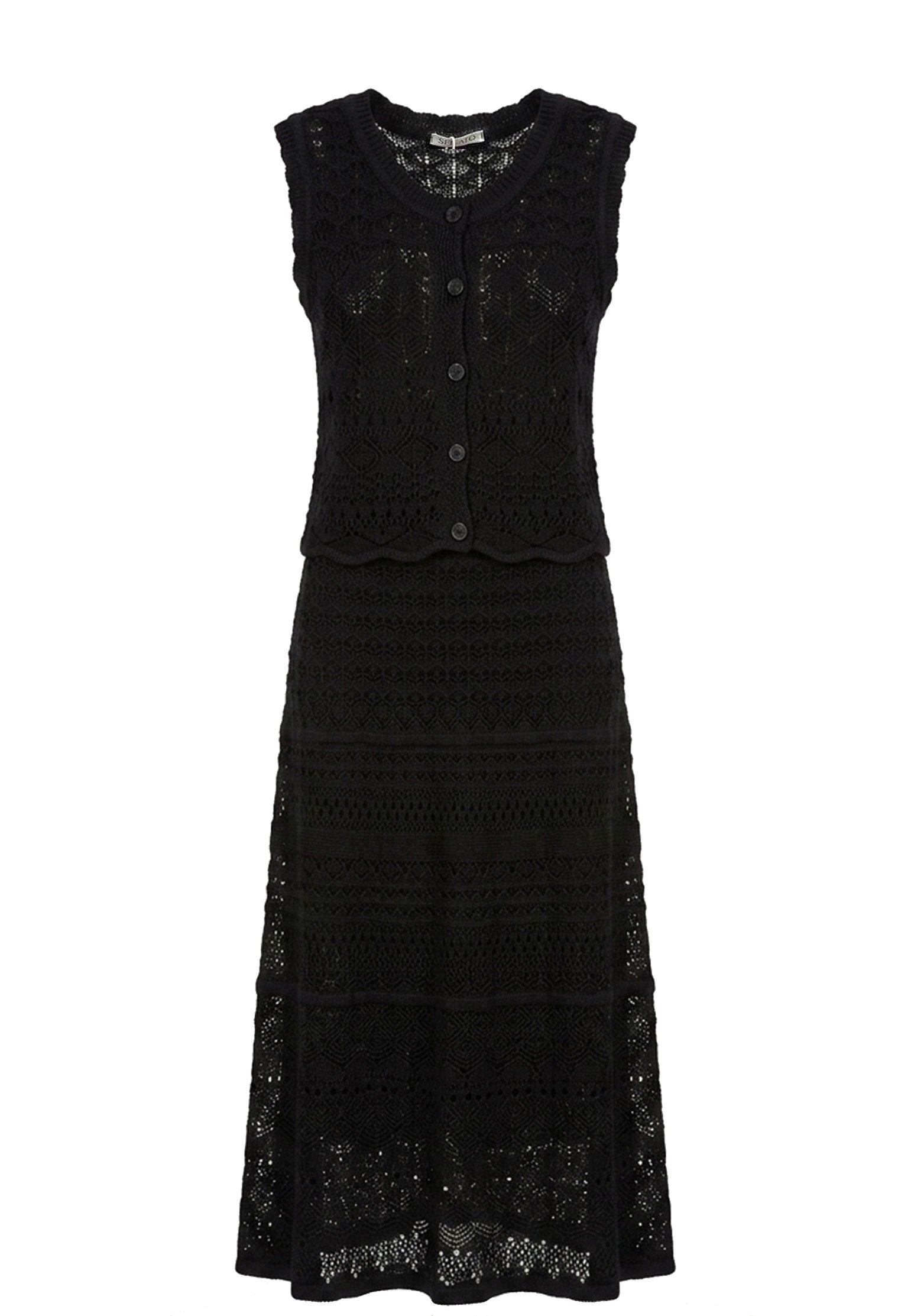 Black Sfilato suit - view 1