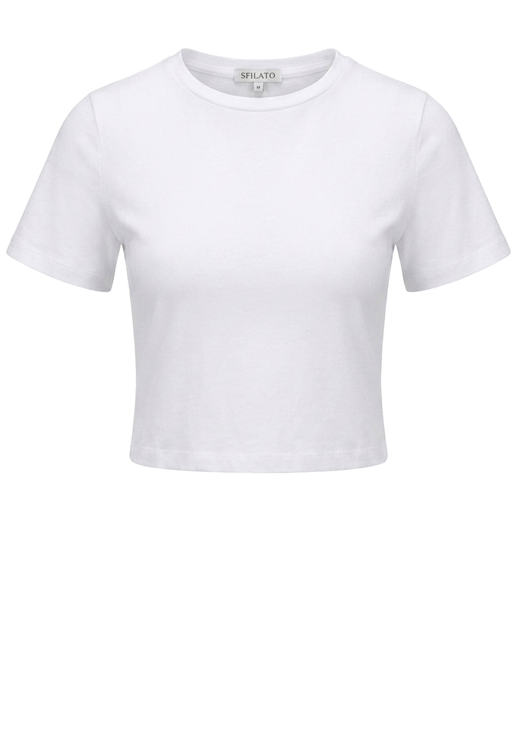 White Sfilato top - view 1