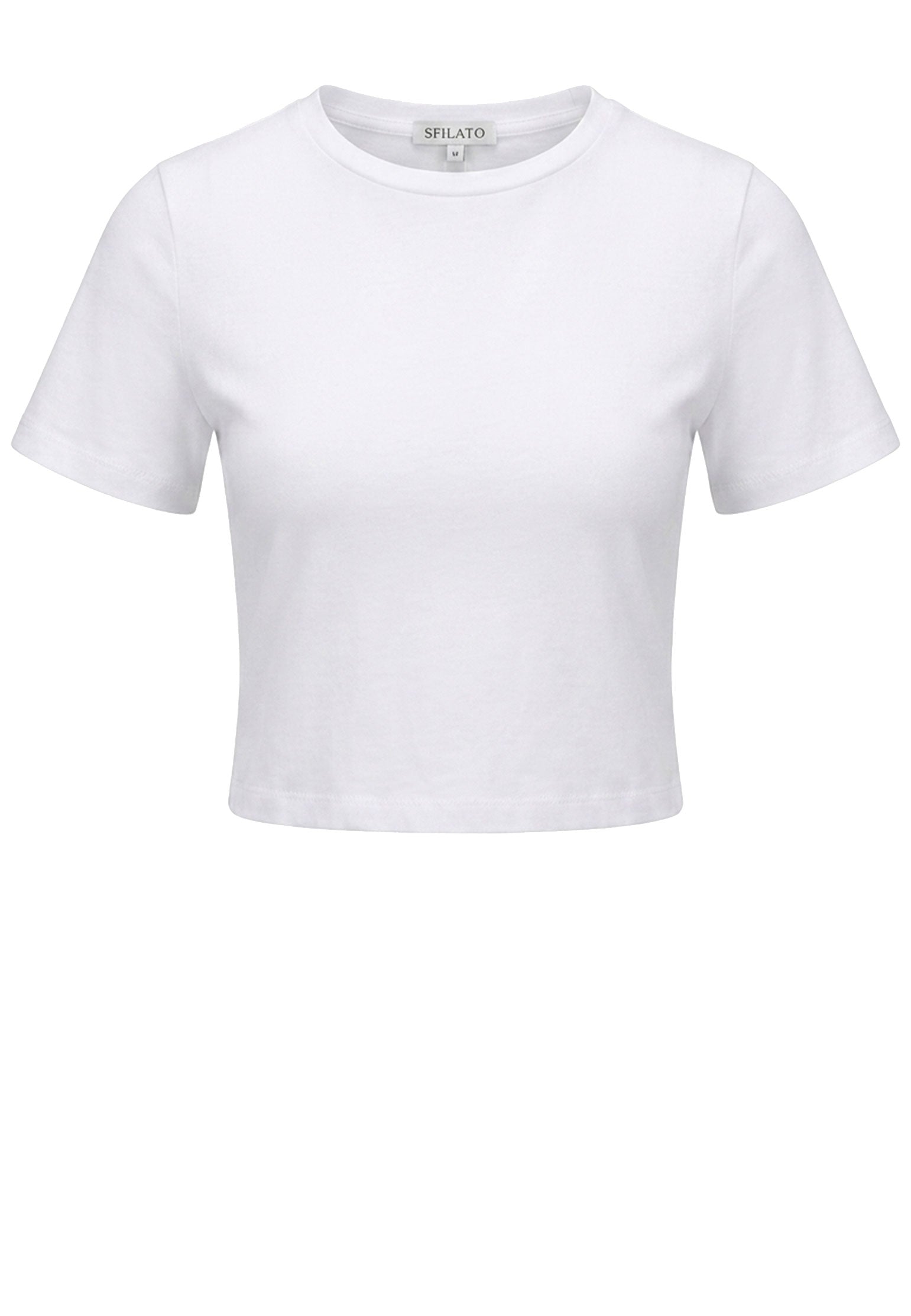 White Sfilato top - view 1