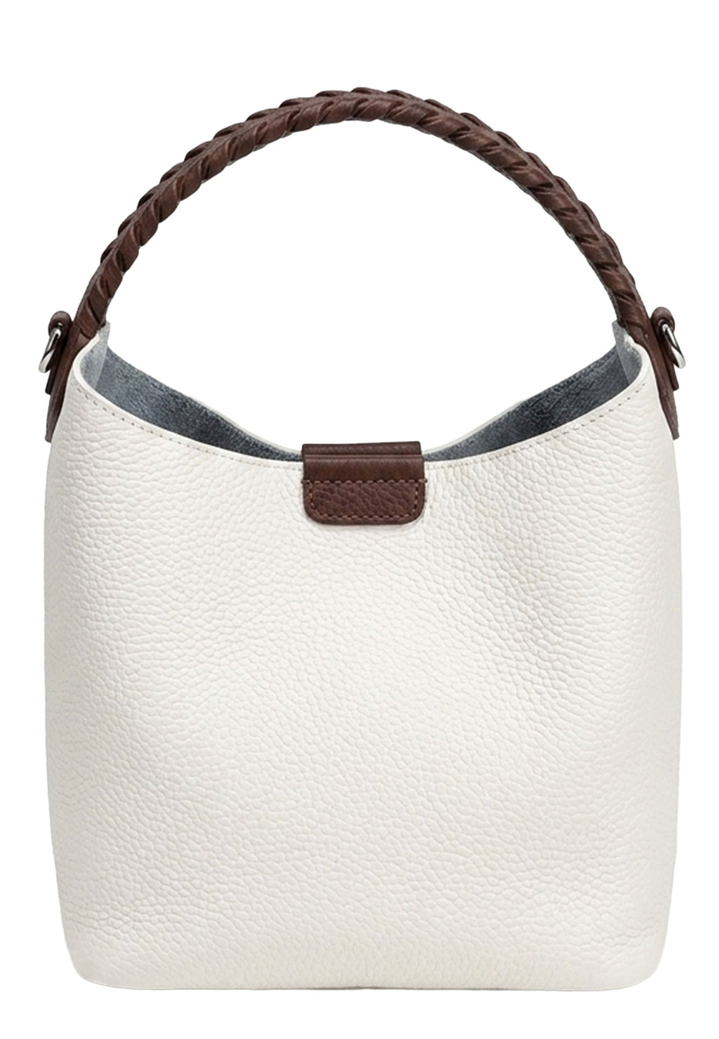 Gray and White Sfilato bag - view 1