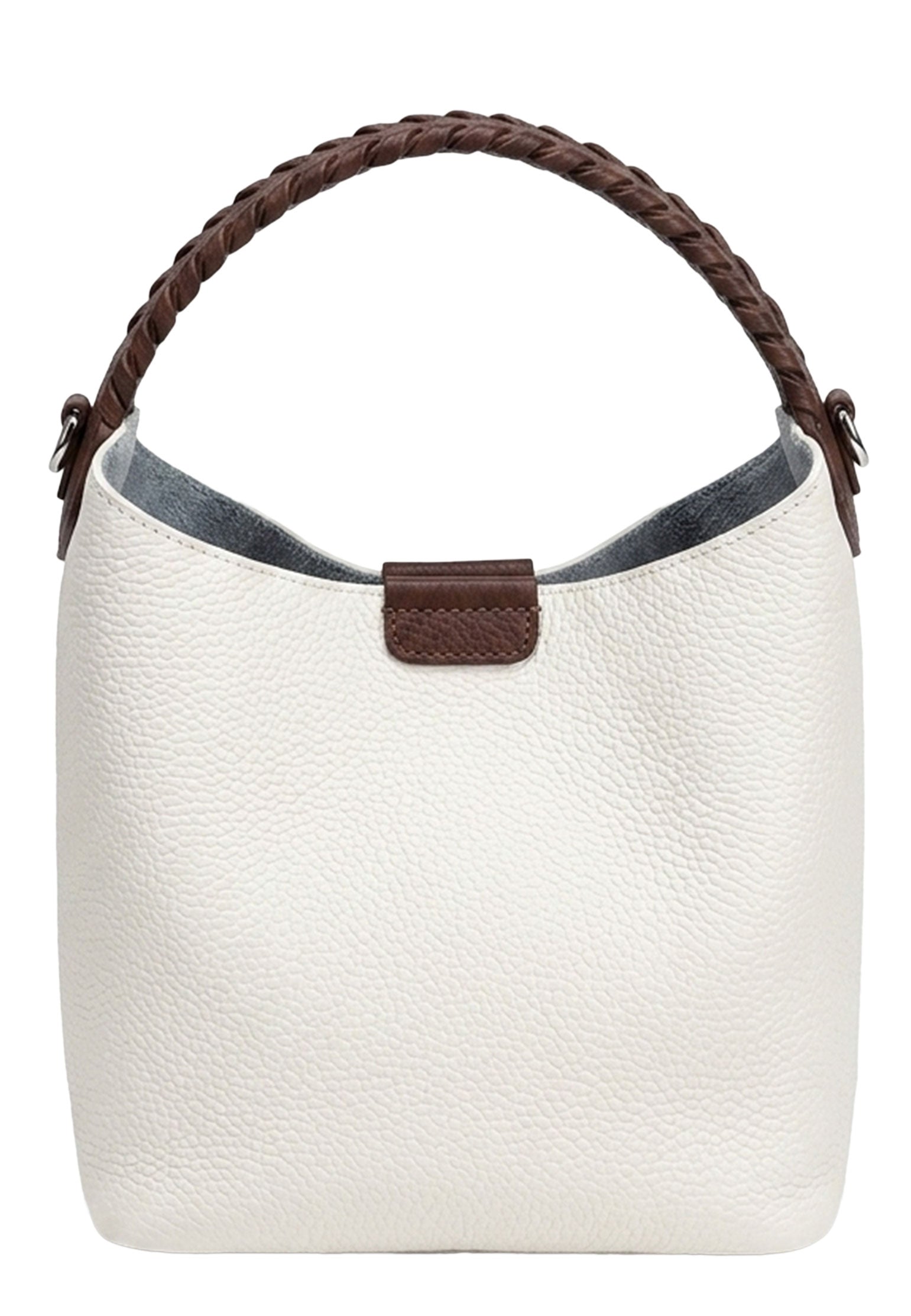 Gray and White Sfilato bag - view 1