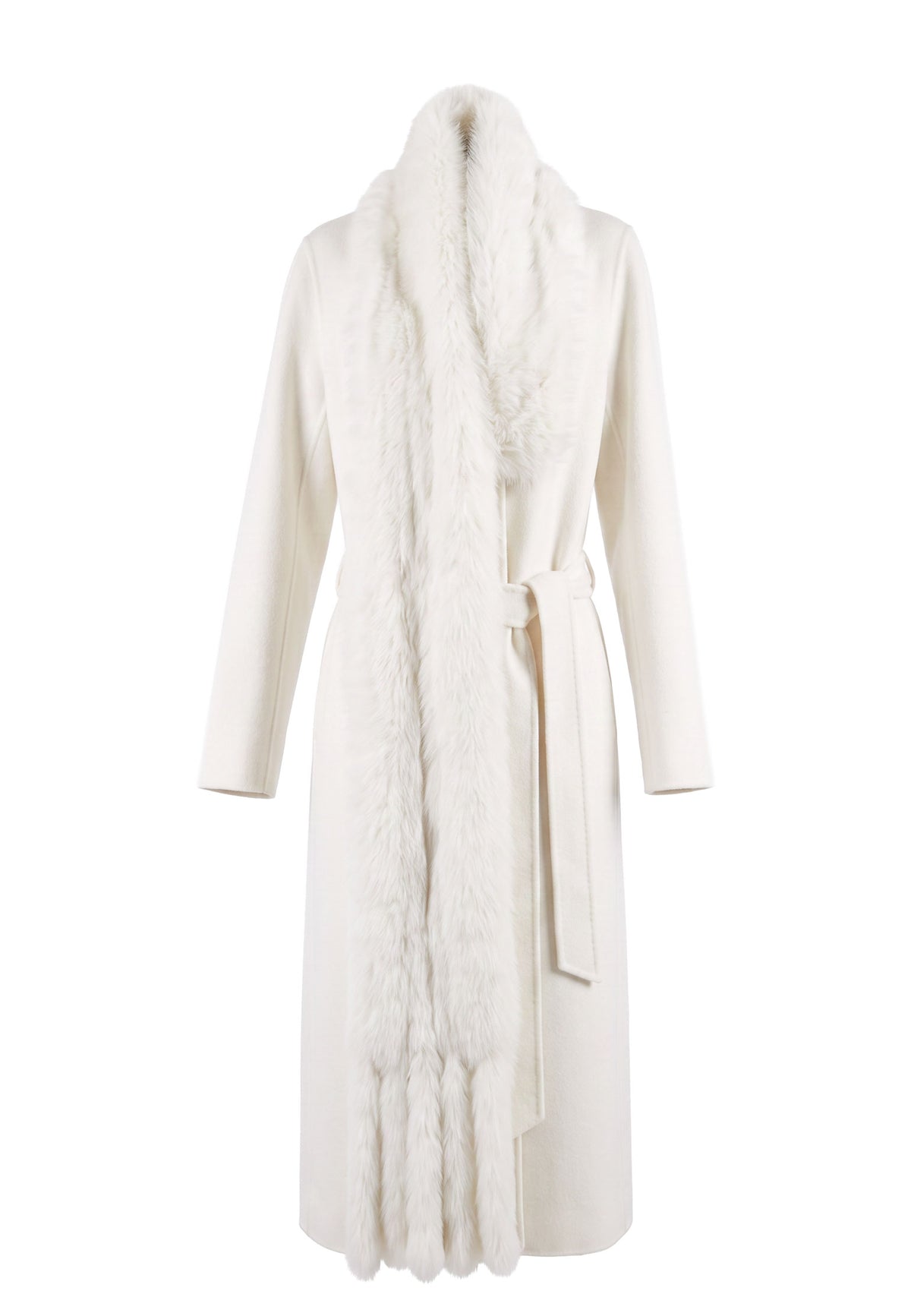 Caerano Coat — White