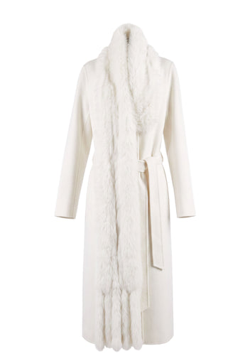 Caerano Coat — White
