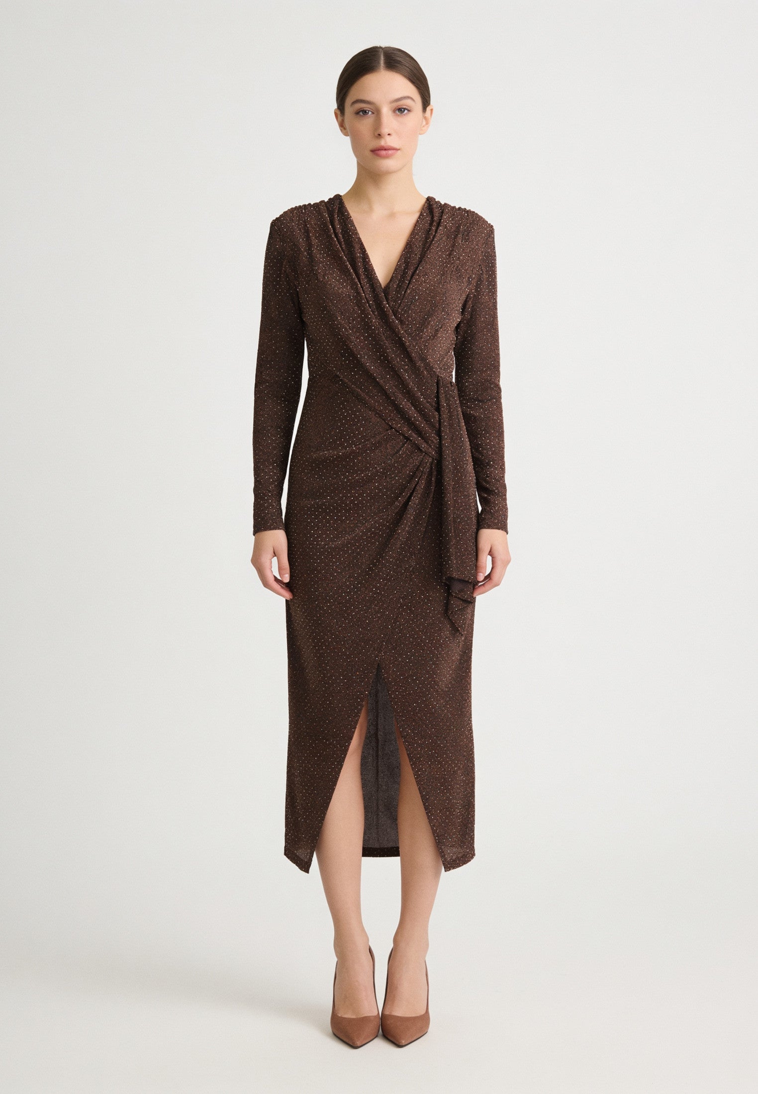Paciano SMPL Dress — Brown