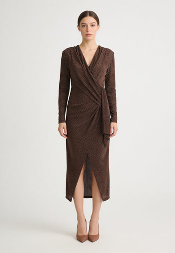 Paciano SMPL Dress — Brown