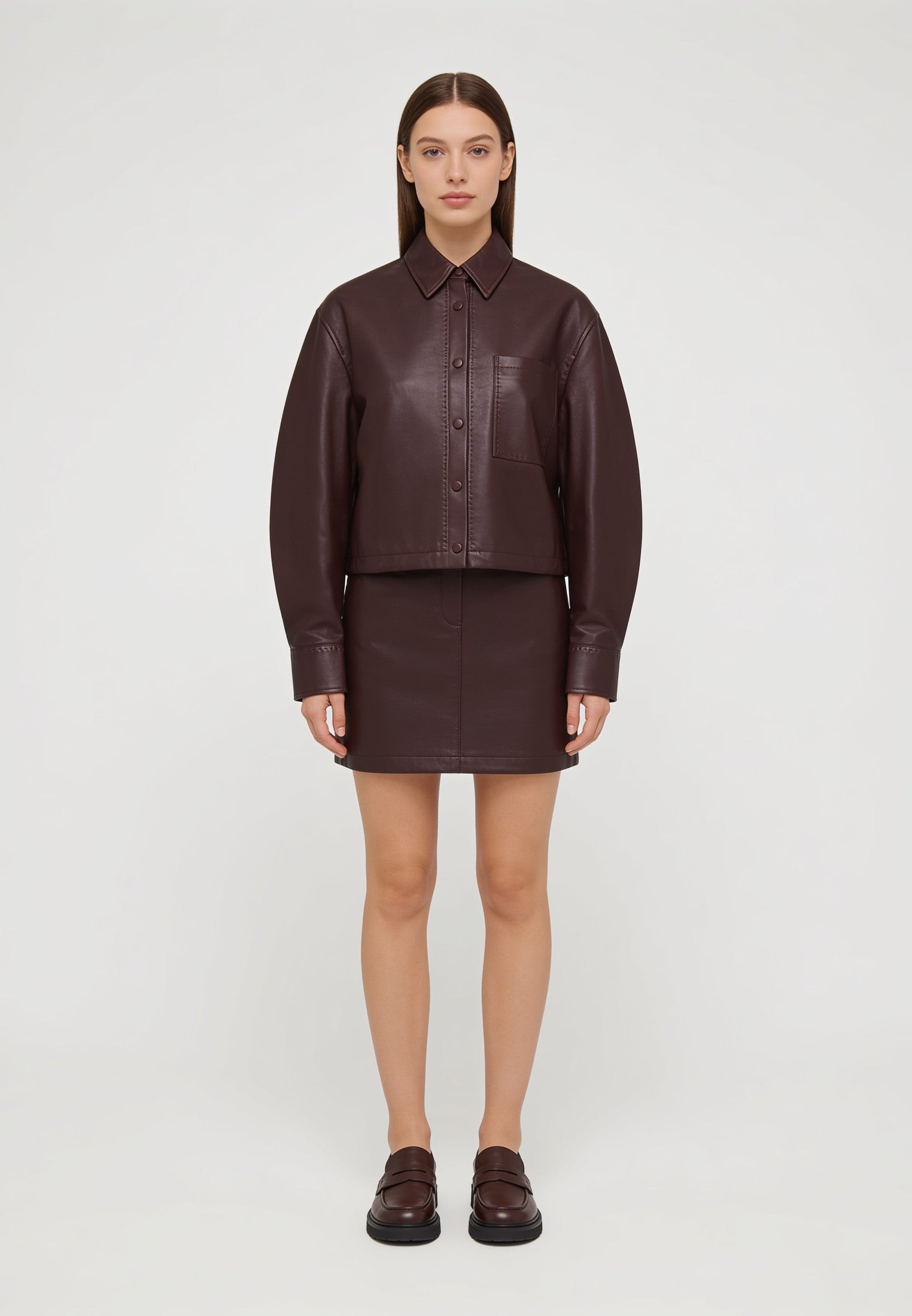 Sfilato Shirt Sfilato126 — Burgundy