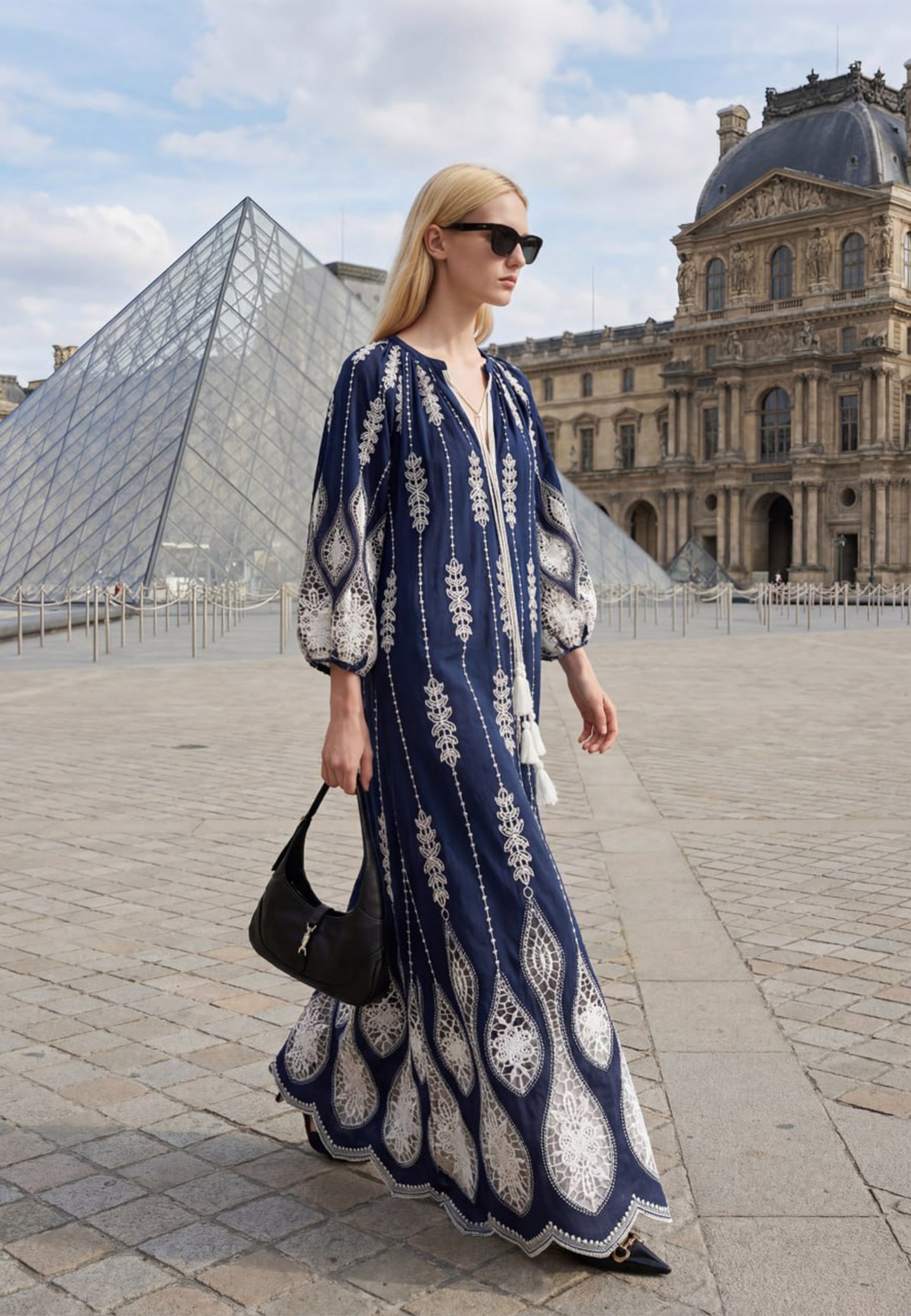 Multicolor Sfilato dress - view 7