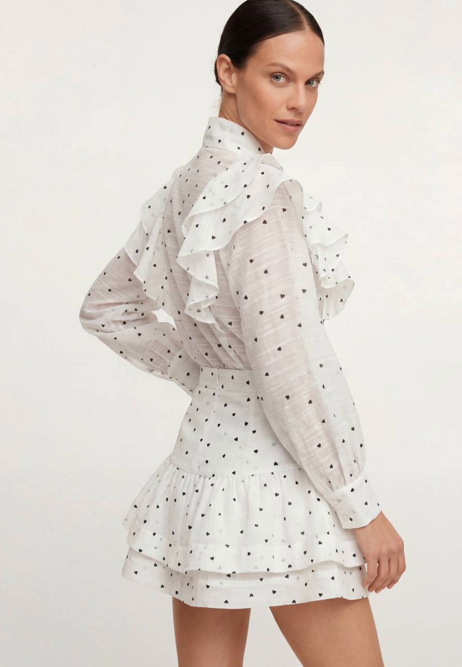 White Sfilato suit - view 2