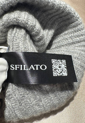 Sfilato Шапка с двойным отворотом Sanfront — Серый