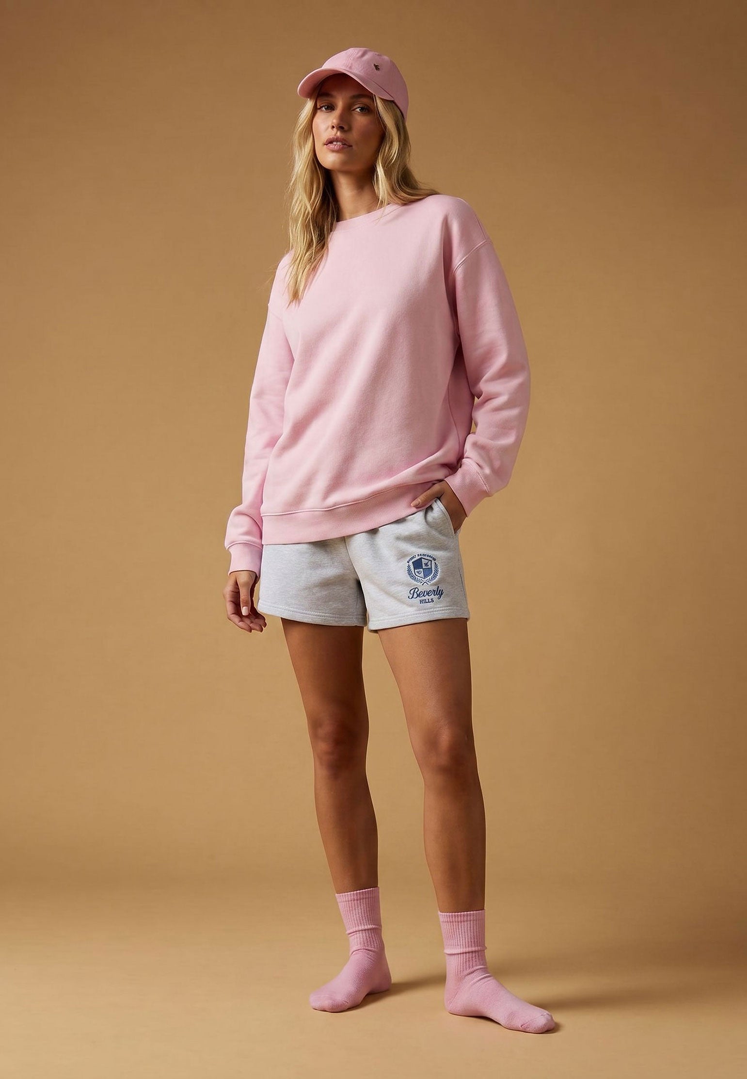 Pink Sfilato coordinated set - view 2