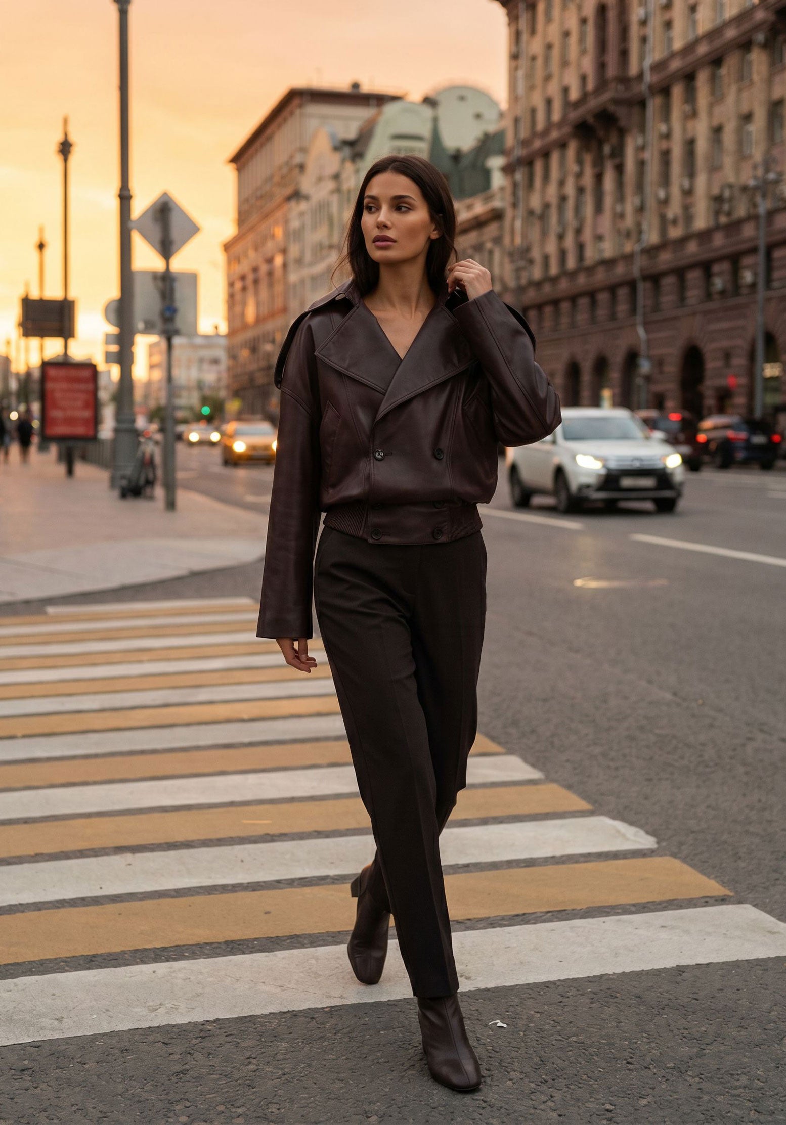 Jovencan Jacket — Brown
