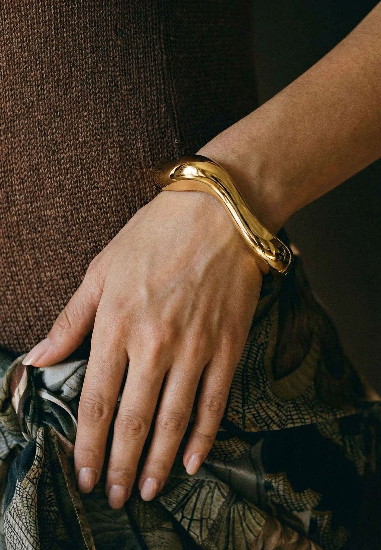 Gold Sfilato bracelet - view 2